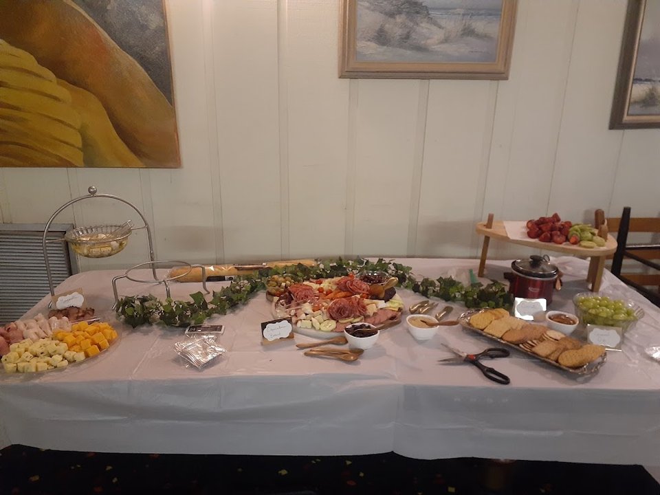 Seafood dishes and small plates.
